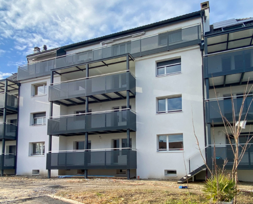 Immeuble Structure Balcon
