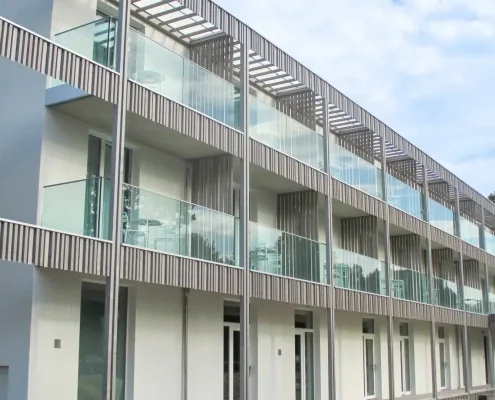 Adani Constructions Métalliques Sàrl - Garde coprs escaliers Barriere tout verre secrise construction metallique Adani